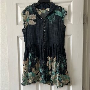 Free People Gauze Tunic Size Medium